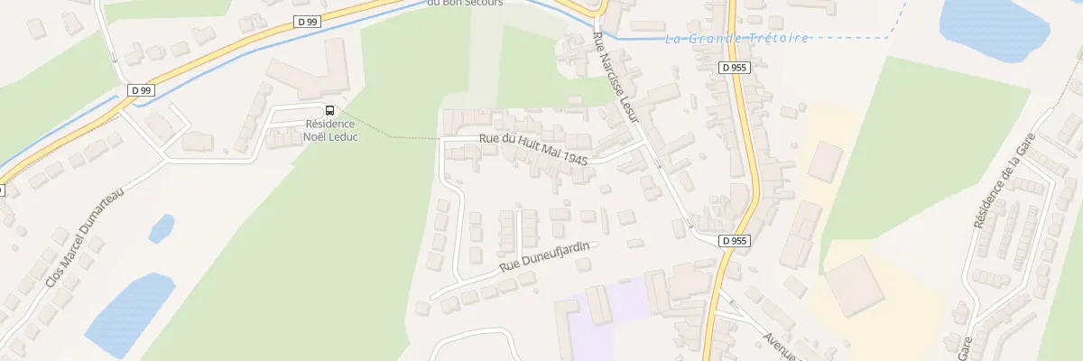 Plan du 9 Rue du Huit Mai 1945 à Hasnon