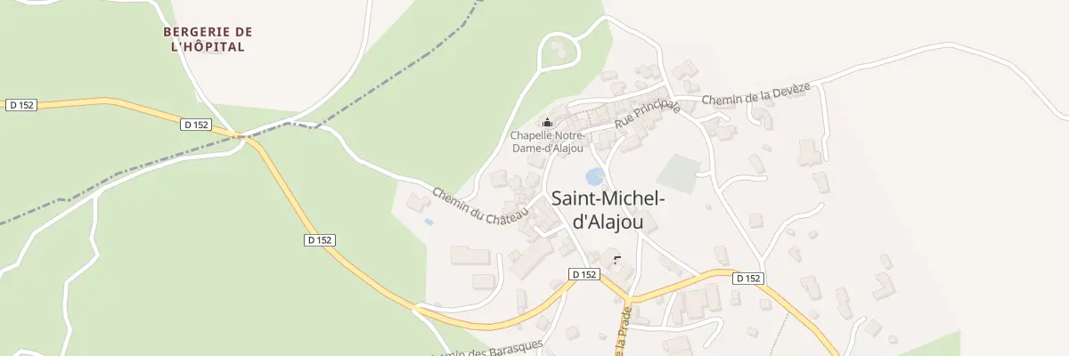 Plan du 6 Rue Principale à Saint-Michel