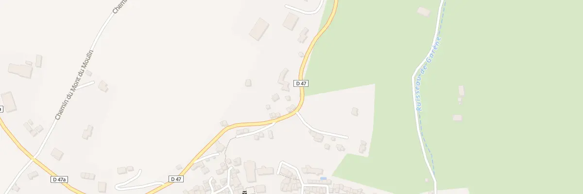 Plan du 5300 Mont du Moulin à Lanuéjols