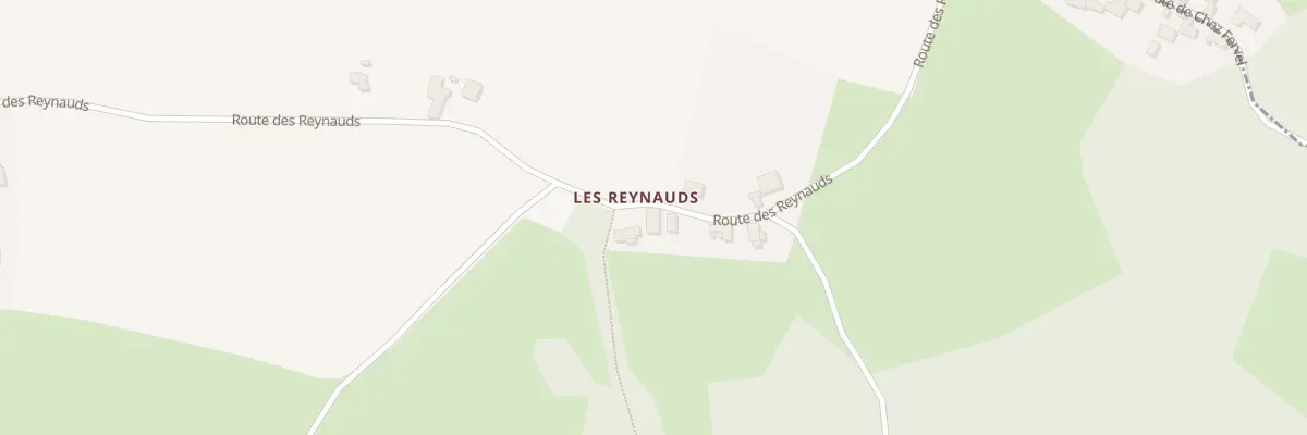 Plan du 5252 Les Reynauds à Crevant-Laveine