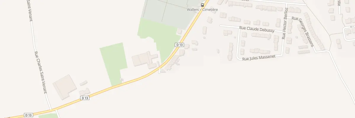 Plan du 85 Rue Matteoti à Wallers
