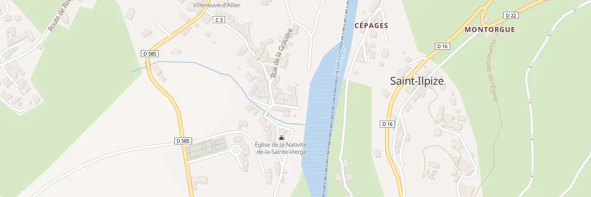 Plan du 5273 Le Bourg à Villeneuve-d’Allier