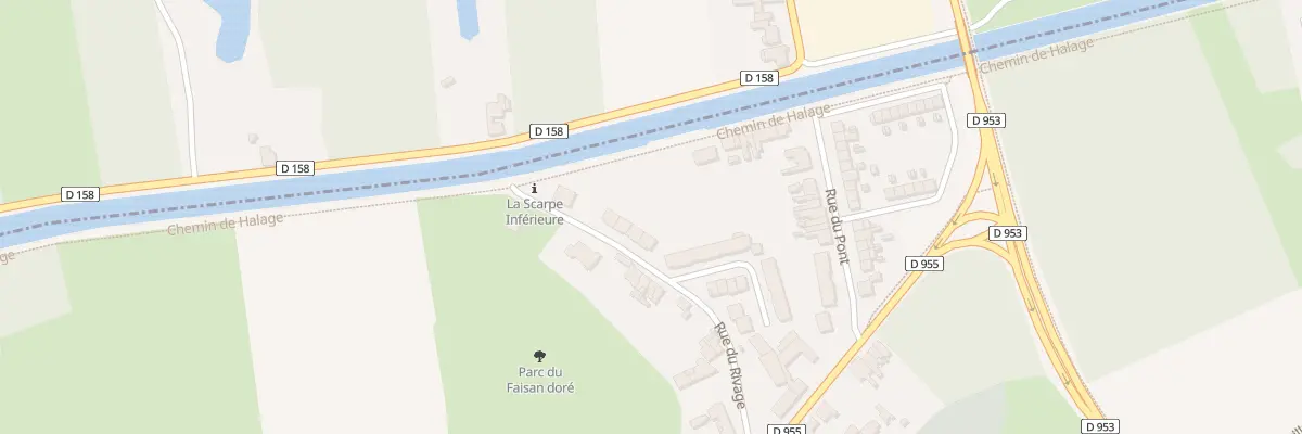 Plan du 17 Rue du Rivage Res Y Nison à Hasnon