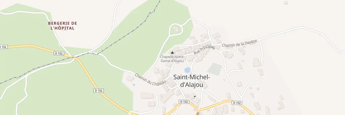 Plan du 5044F Le Village à Saint-Michel