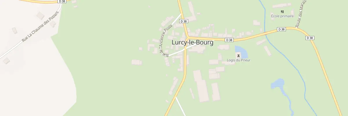 Plan du 3 Rue de l’Ancienne Poste à Lurcy-le-Bourg