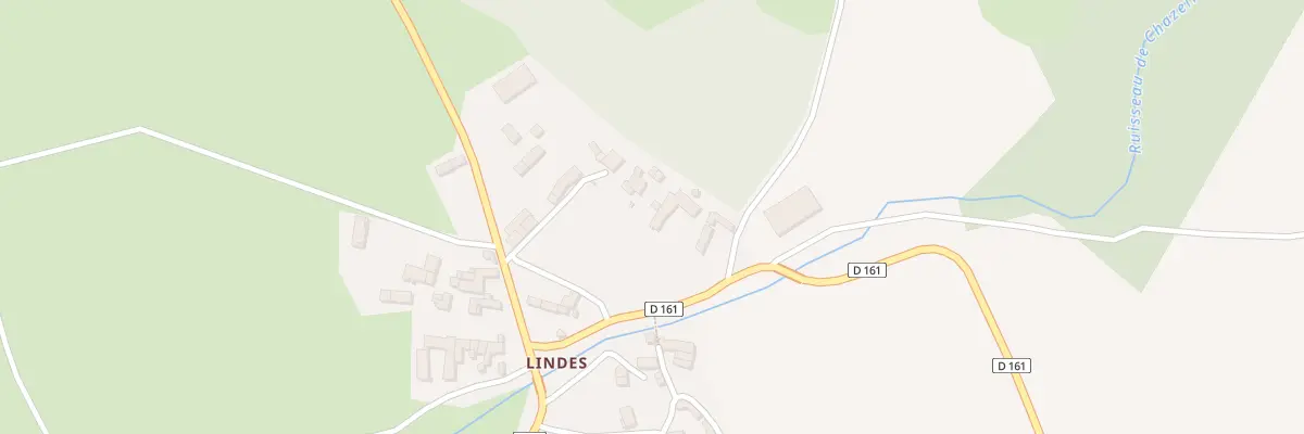 Plan du 5068 Lindes à Azérat