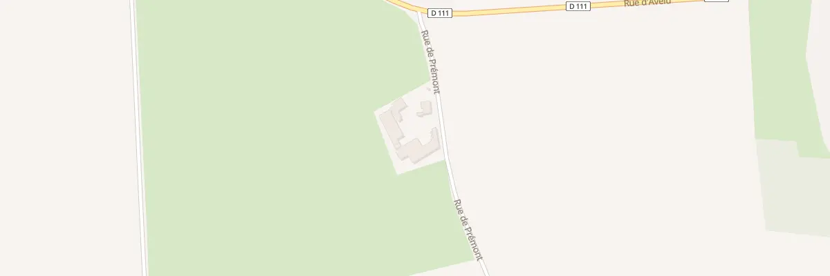 Plan du 3 Rue de Premont à Élincourt