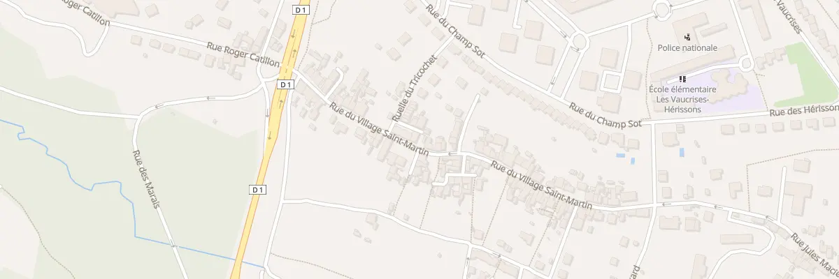 Plan du 41 Rue du Village Saint-martin à Château-Thierry