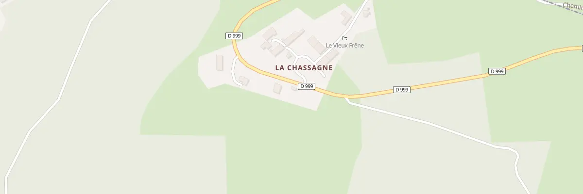 Plan du 6 La Chassagne à Bansat