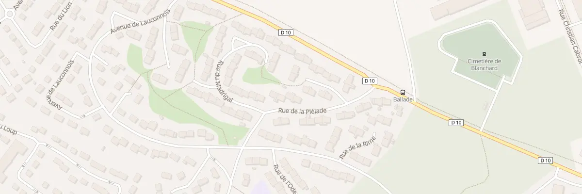 Plan du 6 Rue de la Pléiade à Château-Thierry