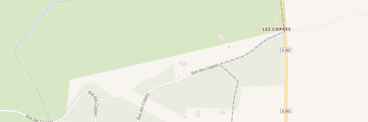 Plan du 11 Rue des Coppes à Druy-Parigny