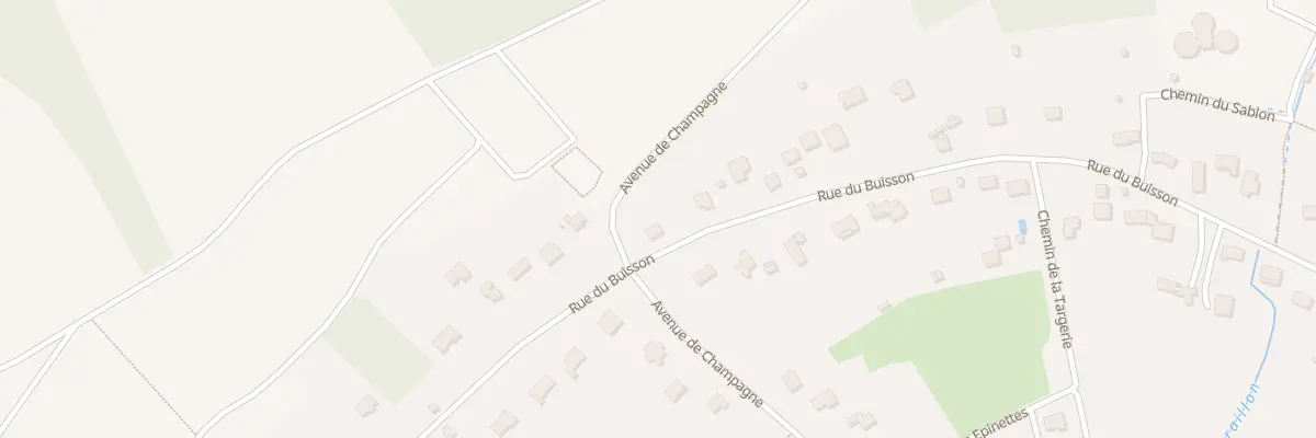Plan du 93 Rue du Buisson à Château-Thierry