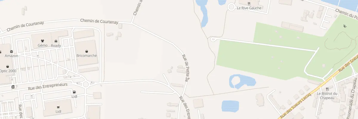 Plan du 9007 Rue de la Petite Ile à Joigny