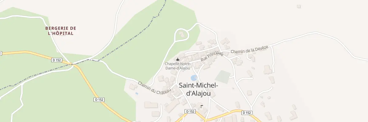Plan du 5258 Le Village à Saint-Michel