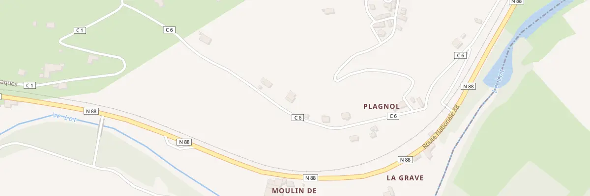 Plan du 5162 La Gardelle à Cultures