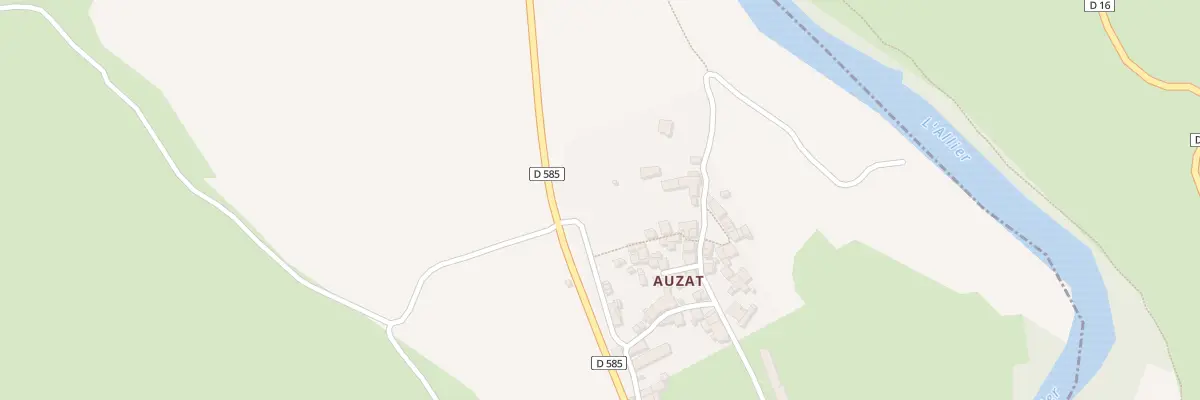 Plan du 5153 Auzat à Villeneuve-d’Allier