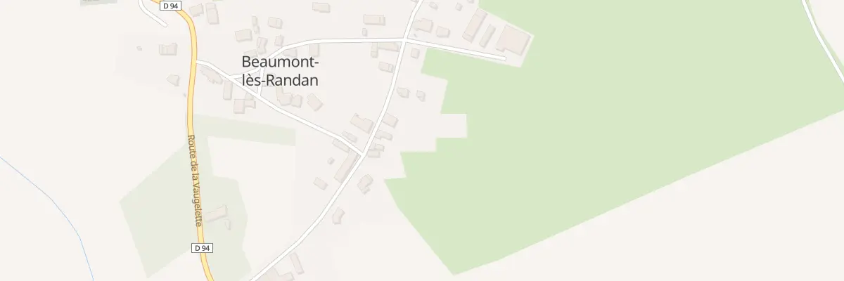 Plan du 16 Rue du Puy de Beaumont à Beaumont-lès-Randan