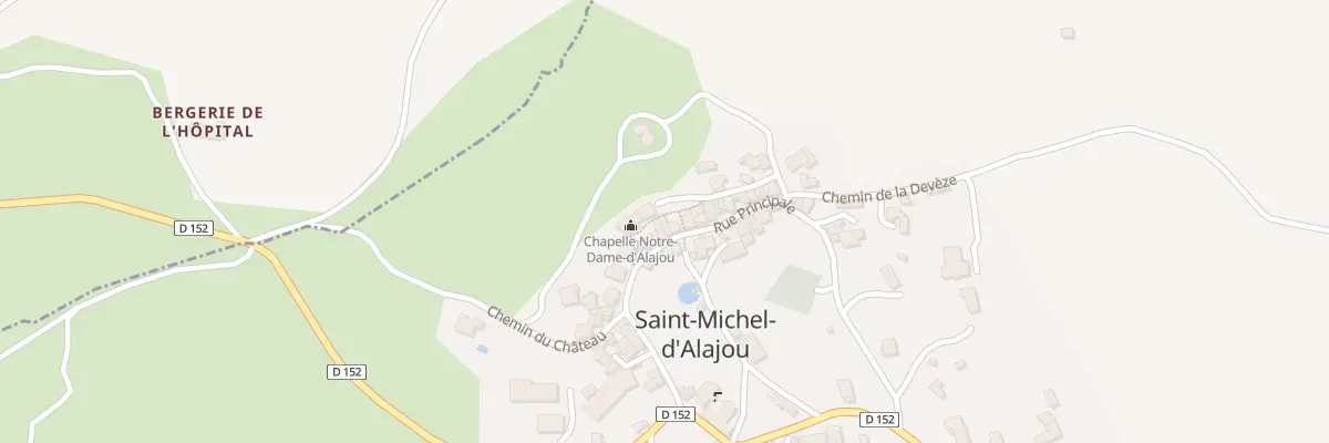Plan du 5050 Le Village à Saint-Michel