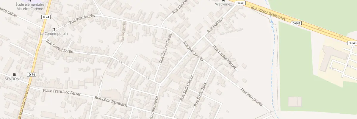 Plan du 19 Rue Roger Salengro à Beauvois-en-Cambrésis