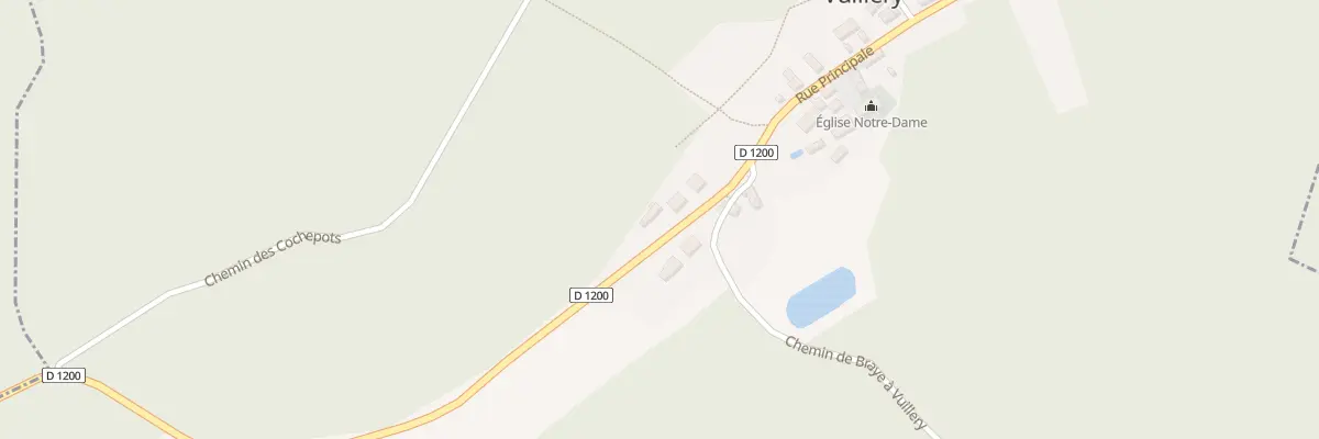 Plan du 1 Rue Principale à Vuillery