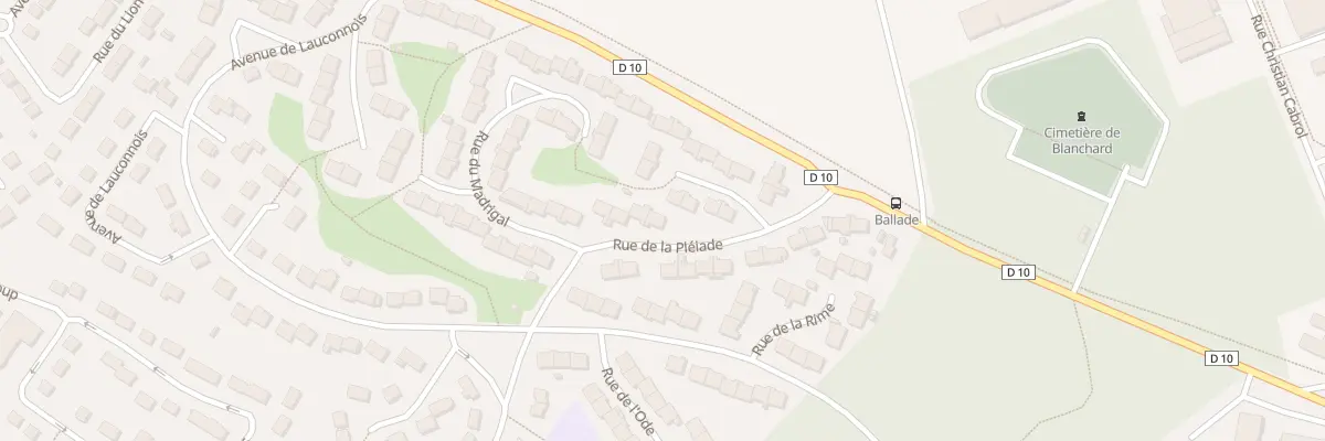 Plan du 8 Rue de la Pléiade à Château-Thierry