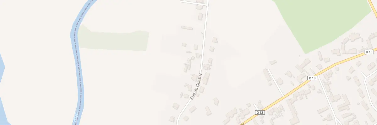 Plan du 17 Rue du Quesny à Danizy