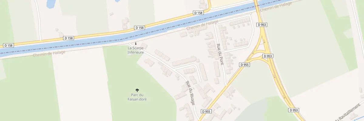 Plan du 13 Rue du Rivage Res Y Nison à Hasnon