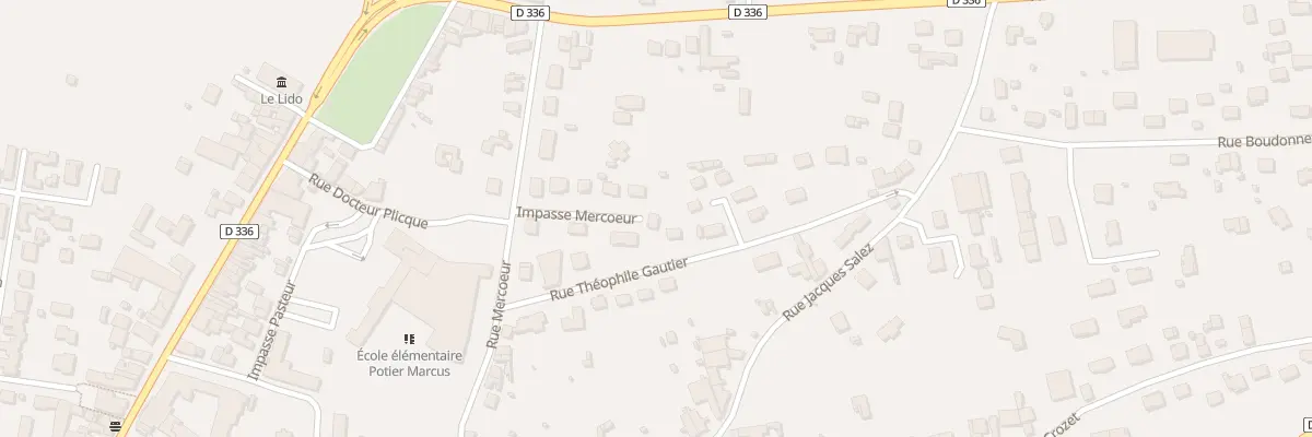 Plan du 32 Rue Mercoeur à Lezoux