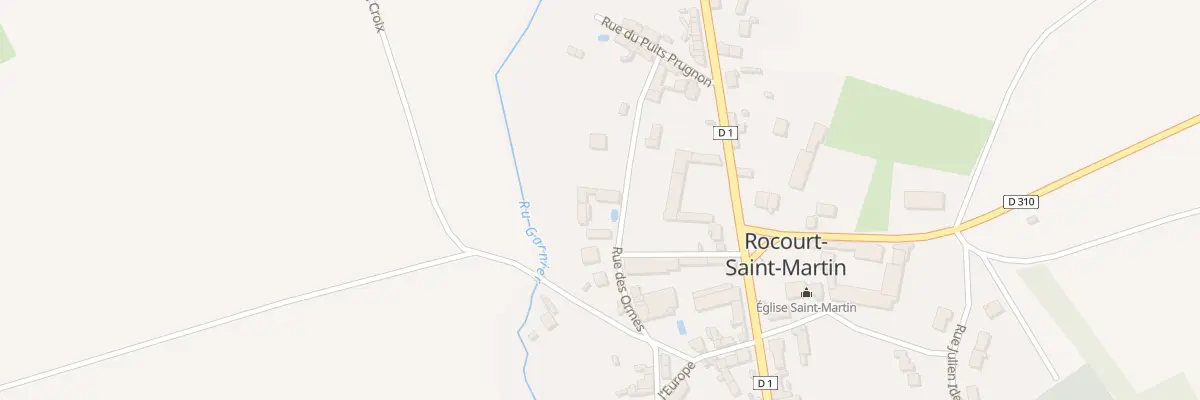 Plan du 5 Rue des Ormes à Rocourt-Saint-Martin