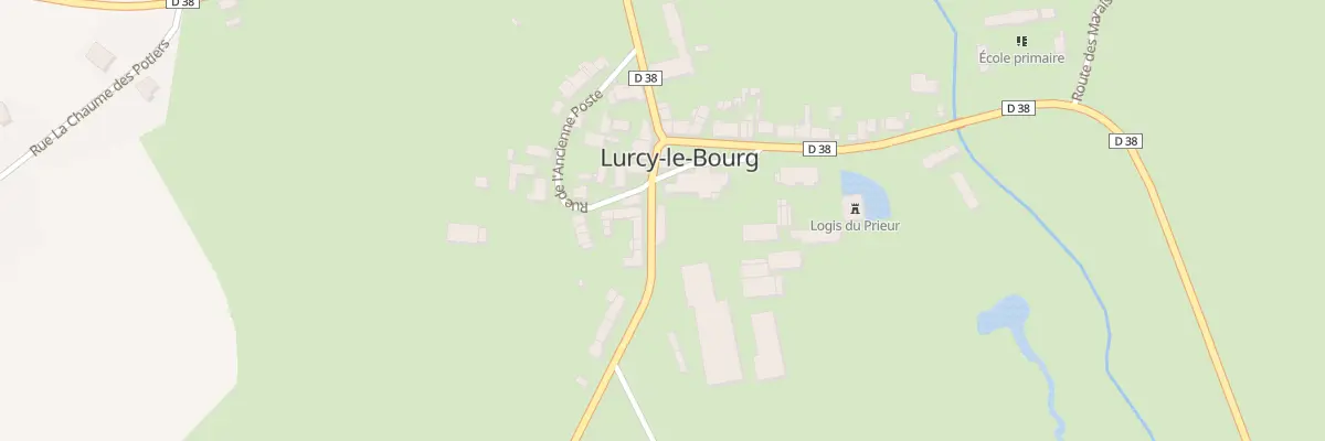 Plan du 5 Rte des Ouches à Lurcy-le-Bourg