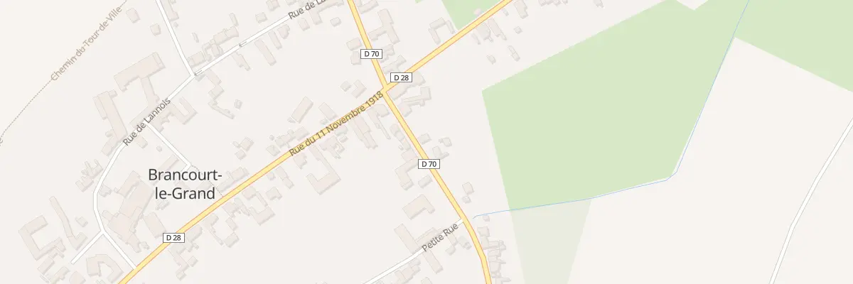 Plan du 5 Rue de Capelle à Brancourt-le-Grand