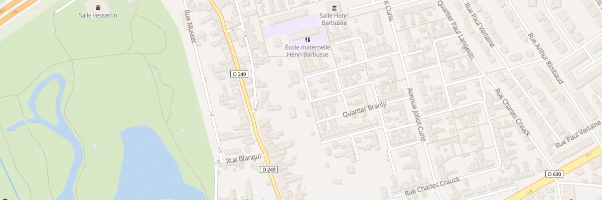 Plan du 19B Rue P Vaillant Couturier à Douchy-les-Mines
