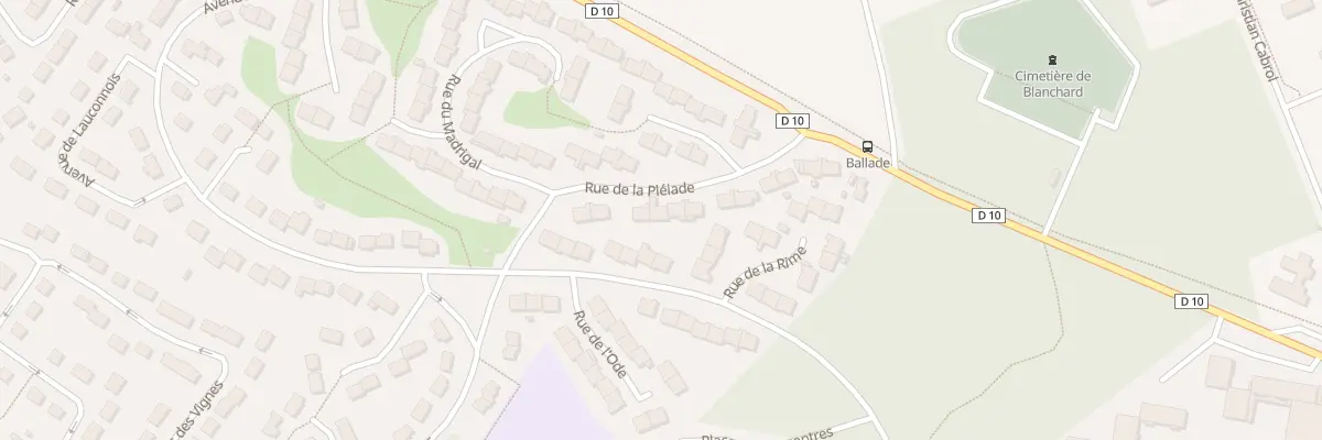 Plan du 7 Rue de la Pléiade à Château-Thierry