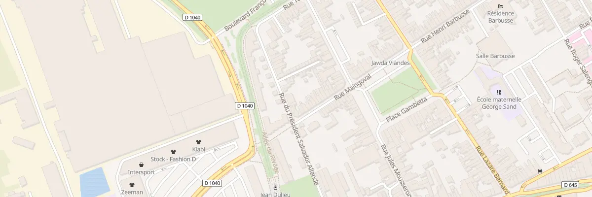 Plan du 3 Rue Maingoval à Denain