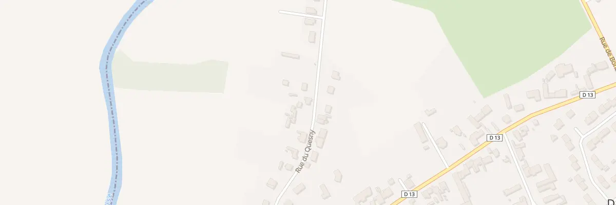 Plan du 19 Rue du Quesny à Danizy