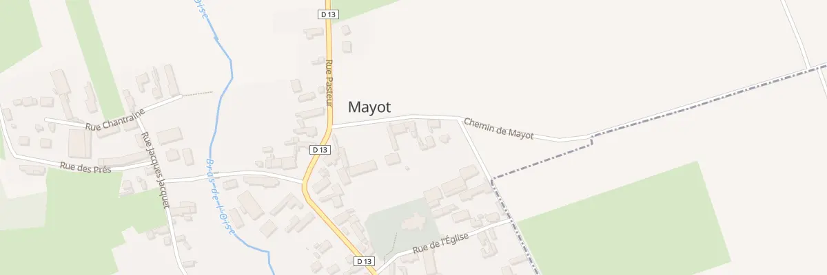 Plan du 6 Rue du Fort à Mayot