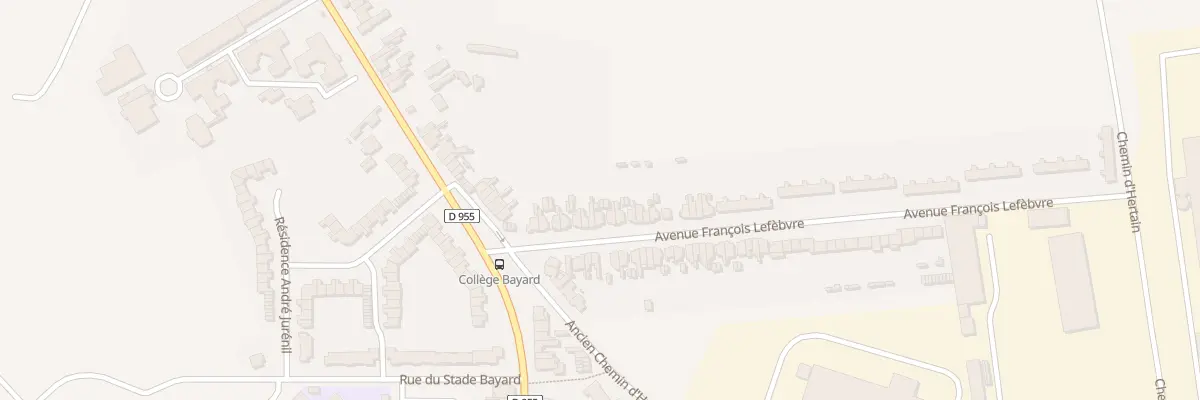 Plan du 15 Av François Lefèbvre à Denain