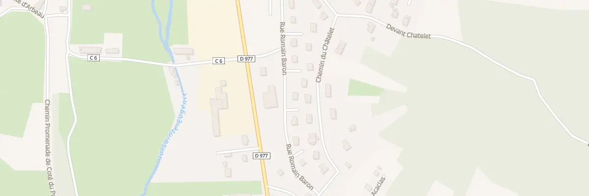 Plan du 8 Rue Romain Baron à Varzy