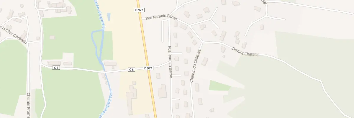 Plan du 12 Rue Romain Baron à Varzy