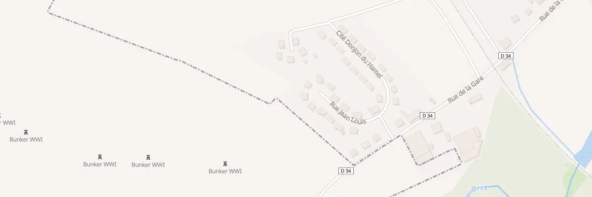 Plan du 10 Rue Jean Louis à Mézières-sur-Oise