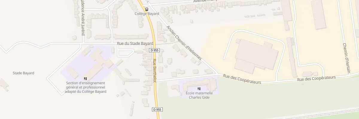 Plan du 150 Ach Ancien Chem d’Helesmes à Denain