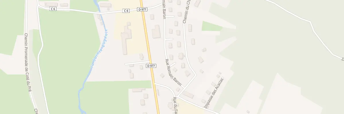 Plan du 4 Rue Romain Baron à Varzy