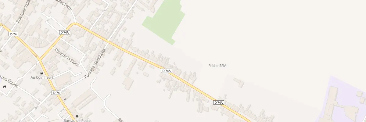 Plan du 64 Rue Henri Barbusse à Avesnes-les-Aubert