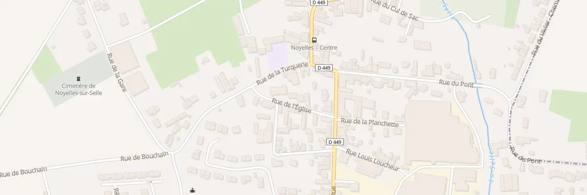Plan du 68 Rue de l’Eglise à Noyelles-sur-Selle
