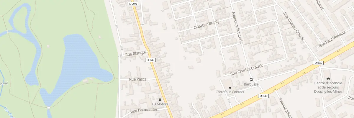 Plan du 38 Rue Jean Jaurès à Douchy-les-Mines