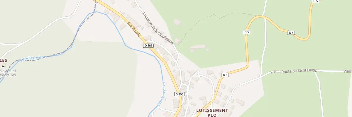 Plan du 5043 La Moulinette à Serverette