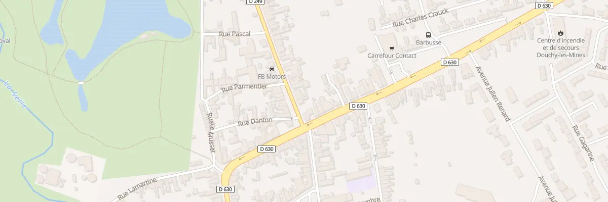 Plan du 4 Rue Jean Jaurès à Douchy-les-Mines