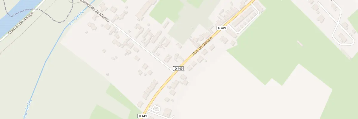 Plan du 96 Rue de Denain à Douchy-les-Mines