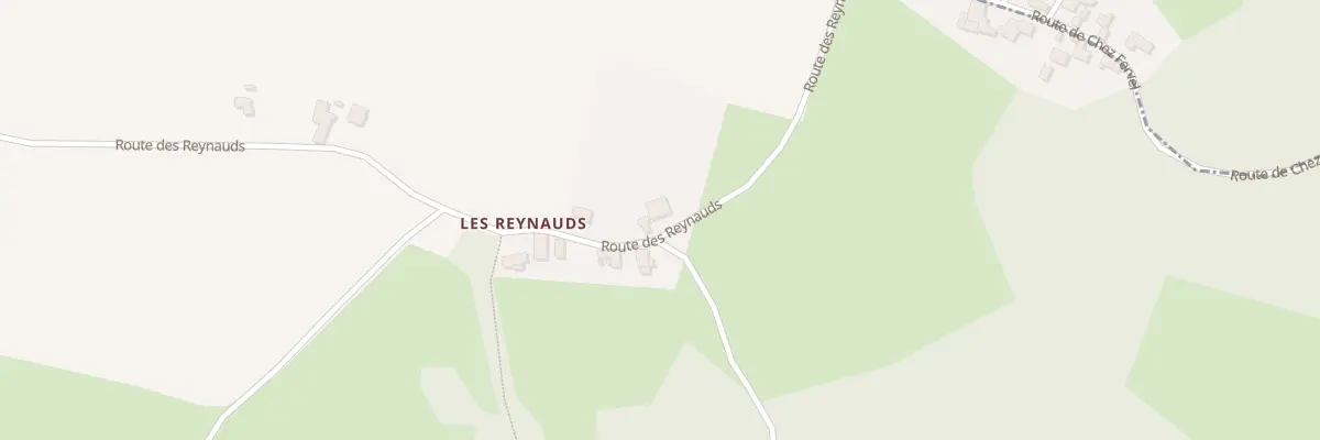 Plan du 5254 Les Reynauds à Crevant-Laveine