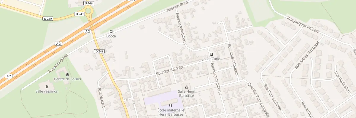 Plan du 29 Rue Gabriel Péri à Douchy-les-Mines